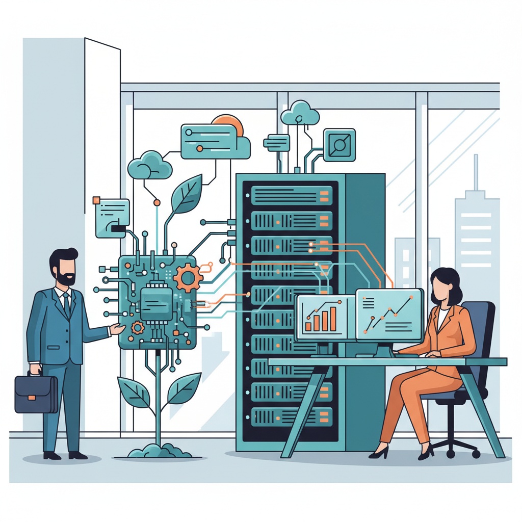 AI infrastructure hardware accelerators growing through 2030